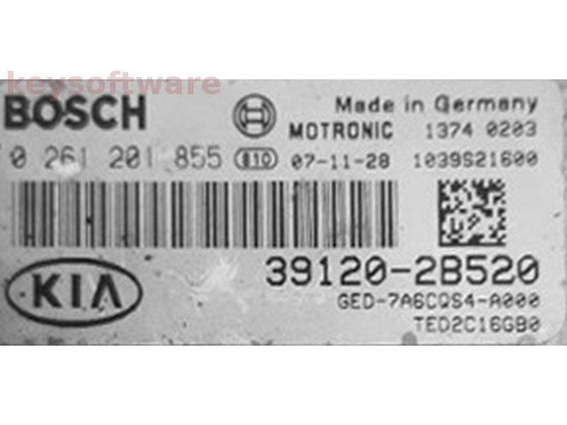 ECU Kia Ceed 1.6 39120-2B520 0261201855 MG7.9.8