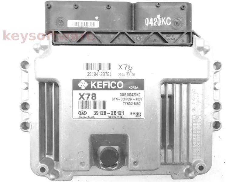 ECU Kia Venga 1.6 39128-2B121 MEG17.9.12 {