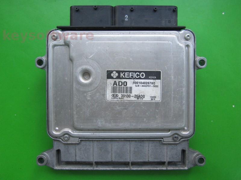 ECU Kia Rio 1.6 39130-26AD0 9001040267KC M7.9.8