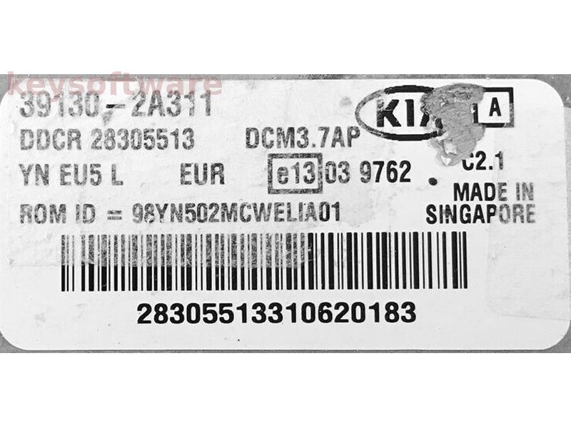 ECU Kia Venga 1.4CRDI 39130-2A311 DCM3.7AP {