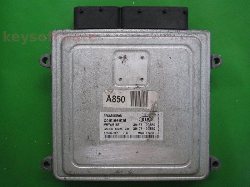 ECU Kia Sportage 2.0 39137-2G850 5WY4M16B SIM2K-341