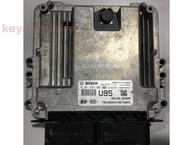 ECU Kia Ceed 1.6CRDI 39140-2A925 0281033002 EDC17C57 {