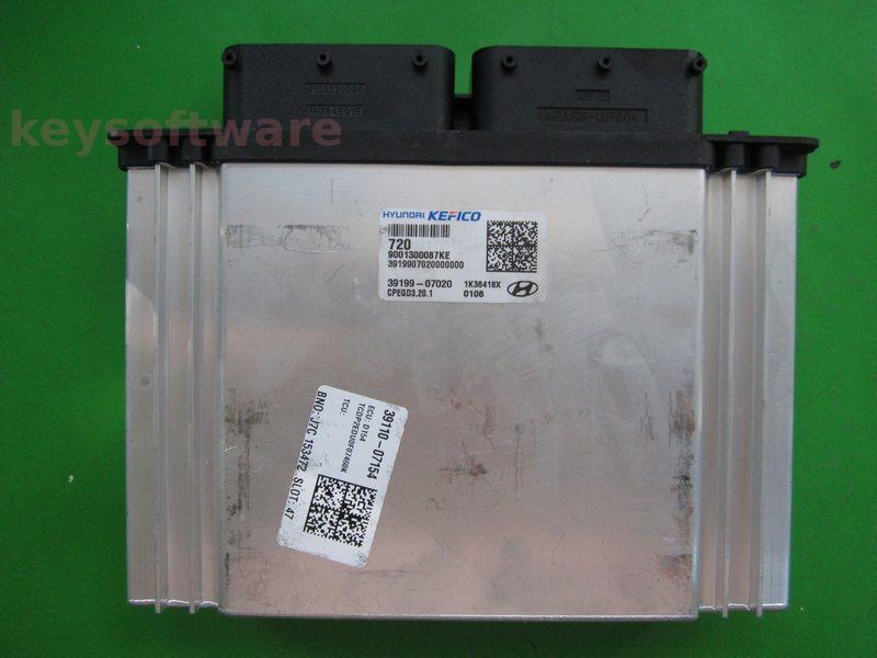 ECU Kia Ceed 1.0 39199-07020 9001300087KE CPEGD3.20.1