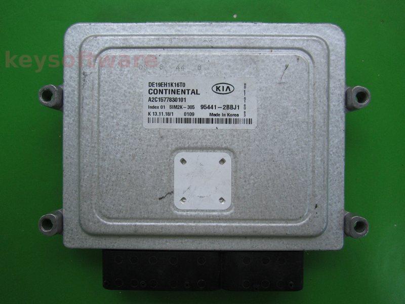 ECU Kia Niro 95441-2BBJ1 A2C1577830101 SIM2K-305 TCU