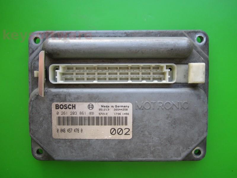 ECU Lancia Y 1.4 46457478 0261203861 MA1.7.3