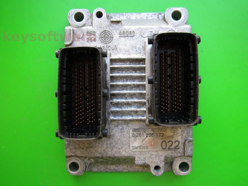 ECU Lancia Lybra 2.0 46762851 0261206172 ME3.1_ME2.1 {