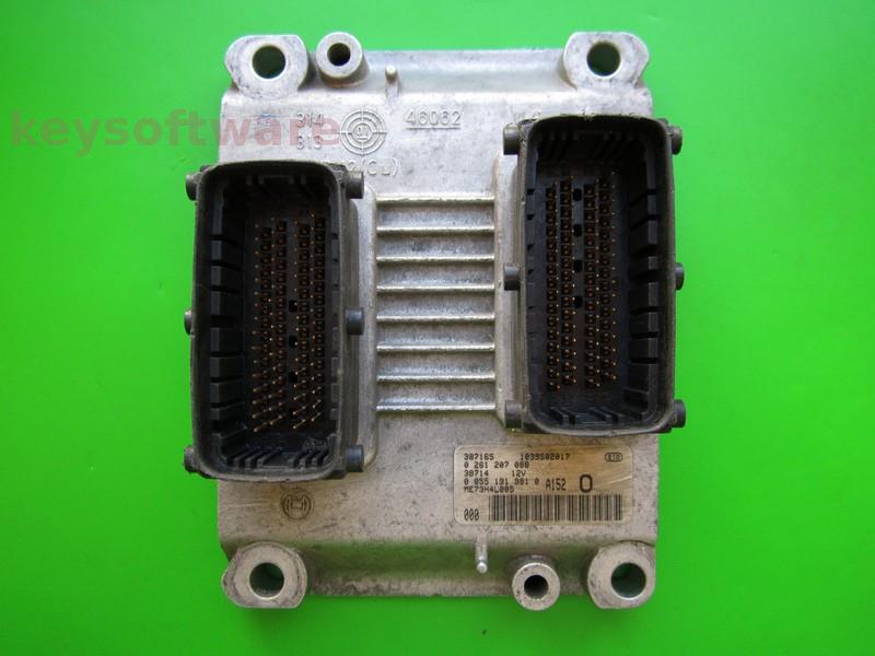 ECU Lancia Y 1.2 55191981 0261207088 ME7.3H4_ME7.3.1 +}