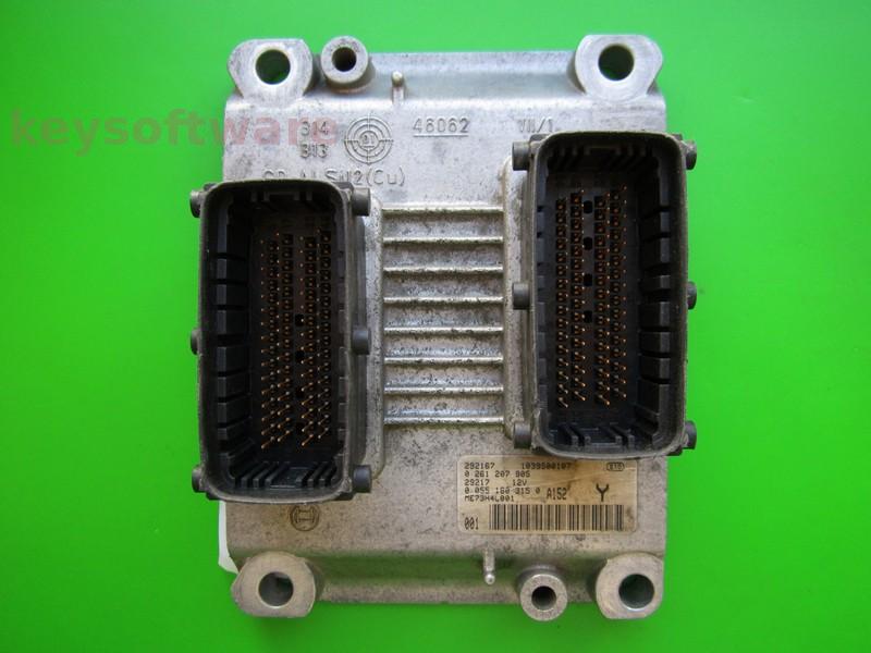 ECU Lancia Y 1.2 55180315 0261207905 ME7.3H4 }