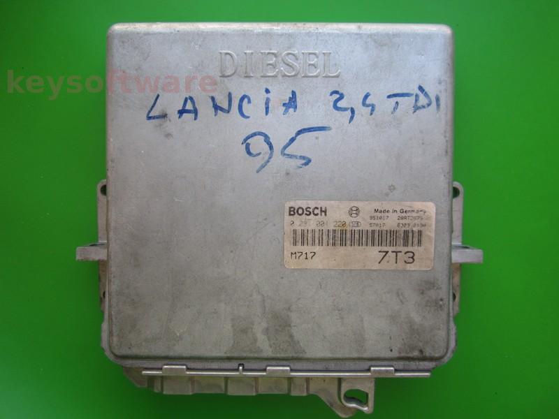 ECU Lancia Kappa 2.4TDS 0281001220 EDC1.3.1
