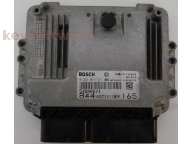 ECU Lancia Delta 2.0JTD 51848271 0281014571 EDC16C39 {