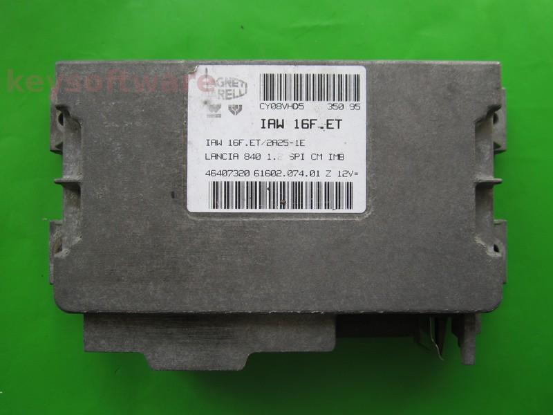 ECU Lancia Y 1.2 46407320 IAW 16F.ET