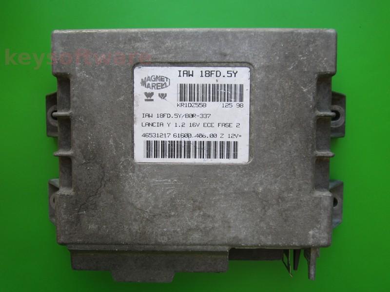 ECU Lancia Y 1.2 46531217 IAW 18FD.5Y