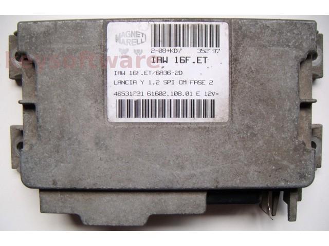 ECU Lancia Y 1.2 46531221 IAW 16F.ET {