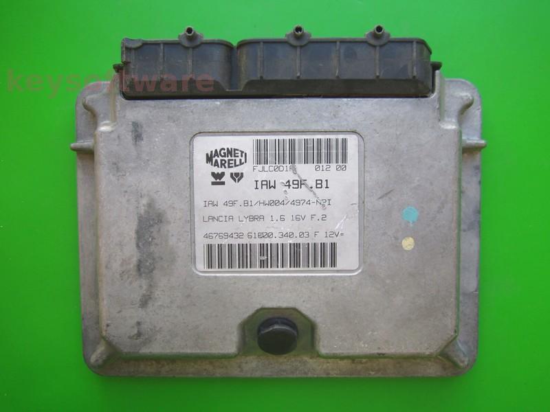 ECU Lancia Lybra 1.6 46769432 IAW 49F.B1