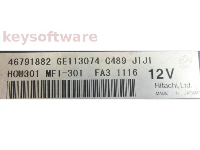 ECU Lancia Lybra 1.8 46791882 MFI-301 {