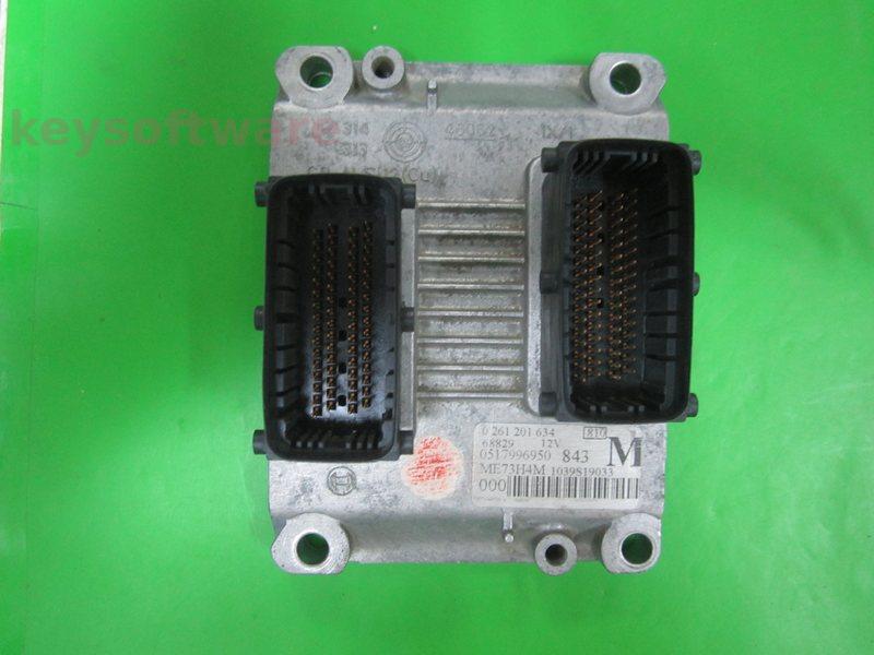 ECU Lancia Y 1.4 51799695 0261201634 ME7.3H4
