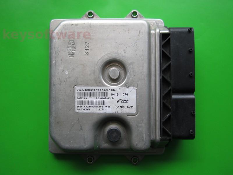 ECU Lancia Y 0.9 51933472 8GSF.HN
