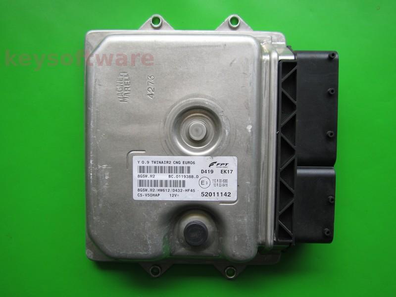 ECU Lancia Y 0.9 52011142 8GSW.M2 EURO6