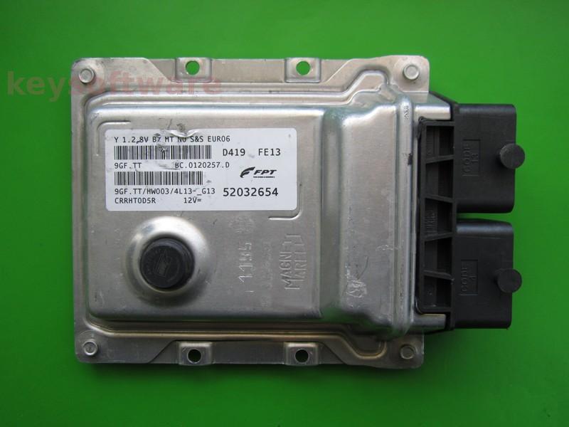 ECU Lancia Y 1.2 52032654 9GF.TT EURO6^}