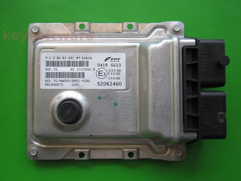 ECU Lancia Y 1.2 52062460 9GF.TG EURO6
