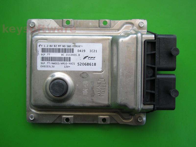ECU Lancia Y 1.2 52068618 9GF.TT EURO6