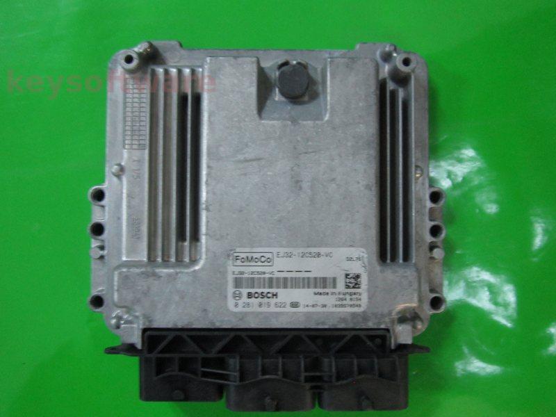 ECU Land Rover Range Rover 2.2TD4 EJ32-12C520-VC EDC17CP42 {