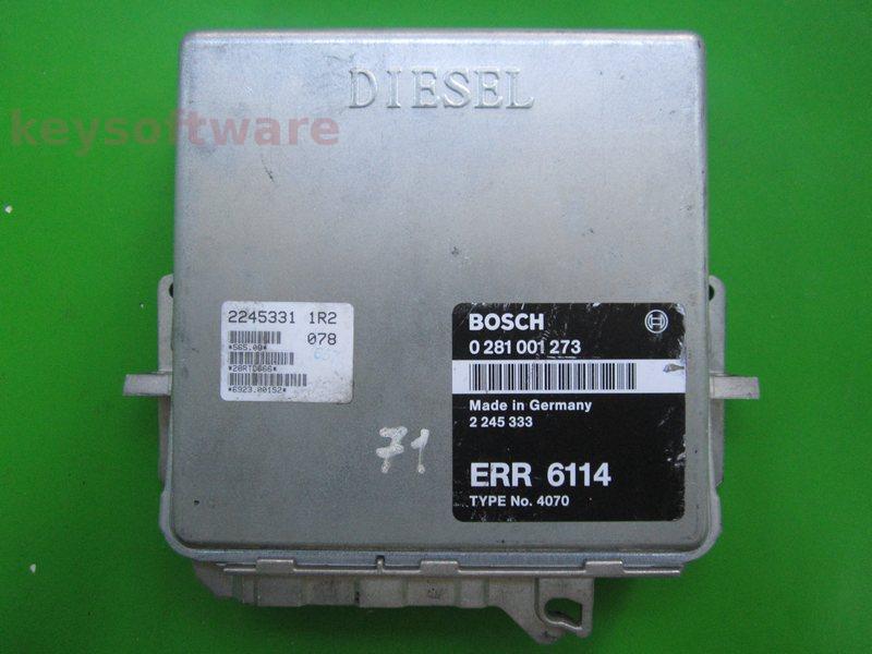 ECU Land Rover Range Rover 2.5TDS 2245333 0281001273 EDC1.3.1