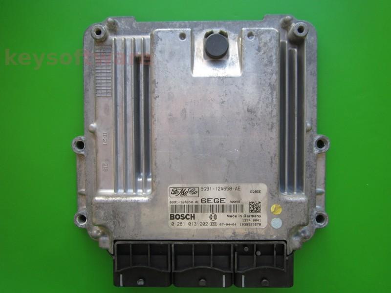 ECU Land Rover Freelander 2.2TD4 6G91-12A650-AE EDC16CP39 }