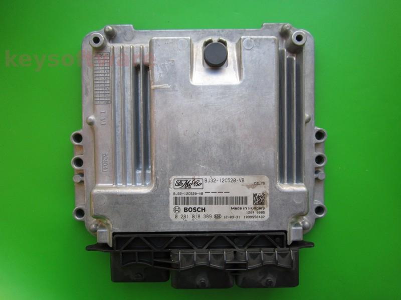 ECU Land Rover Range Rover Evoque 2.2TD4 BJ32-12C520-VB EDC17 }