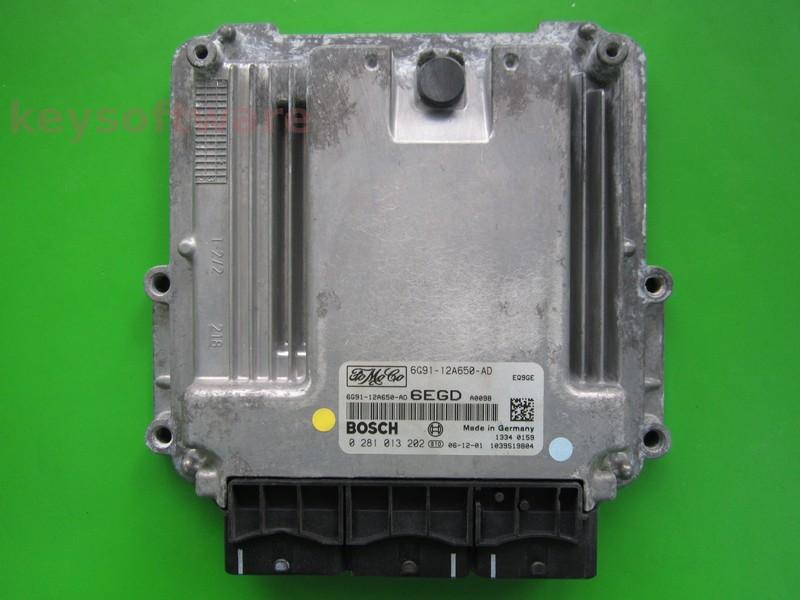 ECU Land Rover Freelander 2.2TD4 6G91-12A650-AD EDC16CP39 }