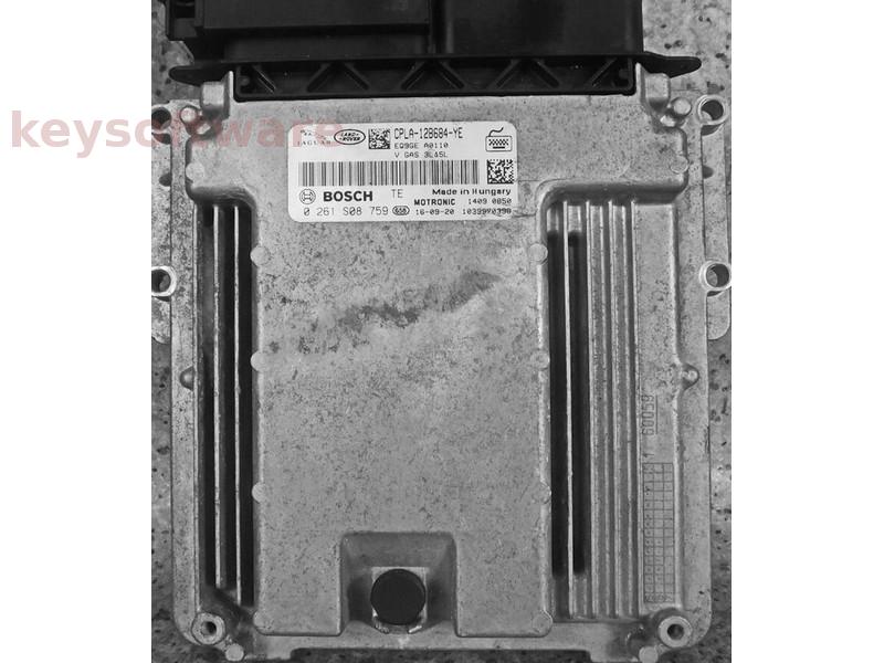 ECU Jaguar XJ 3.0 CPLA-12B684-YE 0261S08759 MED17.8.31