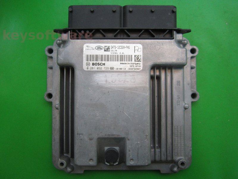 ECU Land Rover Range Rover Evoque 2.0TD4 GX73-12C520-FAG MEDC17