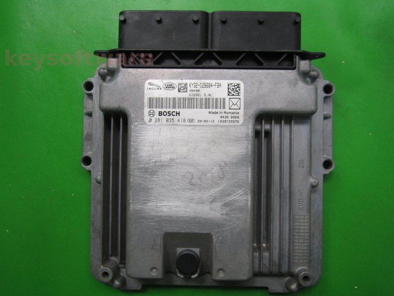 ECU Land Rover Range Rover 2.0 KY32-12B684-FBA MEDC17.9