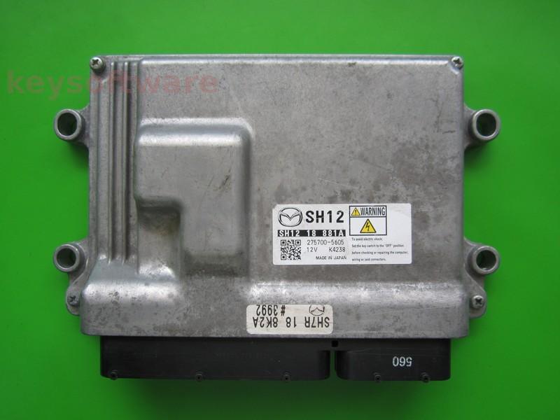 ECU Mazda 3 2.2 SH1218881A 275700-5605 SHxx