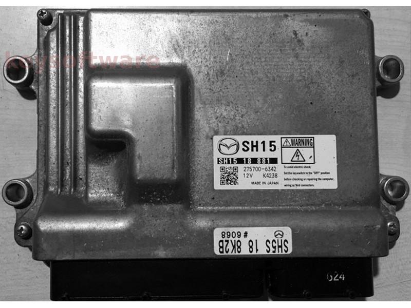 ECU Mazda CX5 2.2 SH1518881 275700-6342 SHxx