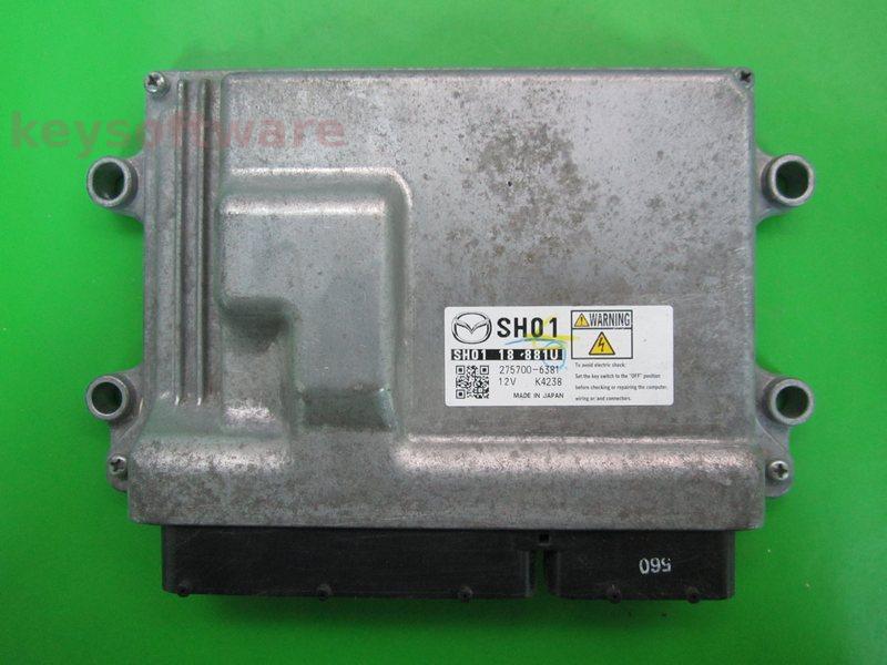 ECU Mazda CX-5 2.2D SH0118881U 275700-6381 SHxx