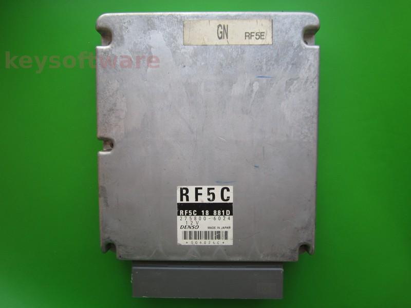 ECU Mazda 6 2.0D RF5C18881D 275800-6024