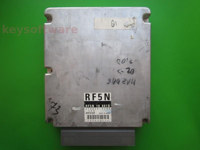 ECU Mazda 6 2.0D RF5N18881B 275800-6243