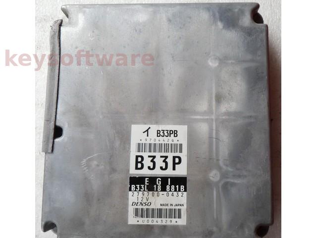 ECU Mazda Demio 1.3 B33L18881B 279700-0423 {