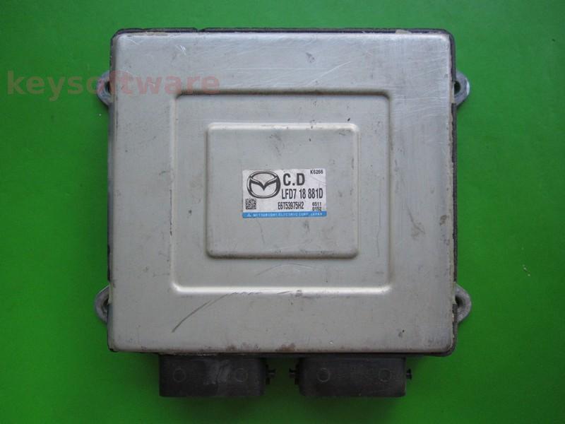 ECU Mazda 5 2.0 LFD718881D E6T53975H2