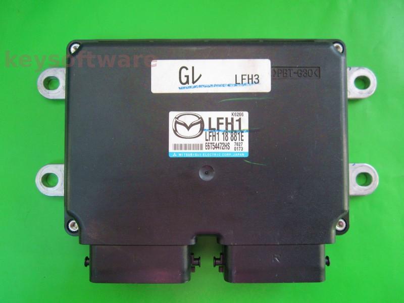 ECU Mazda 6 2.0 LFH118881E E6T54472HS {