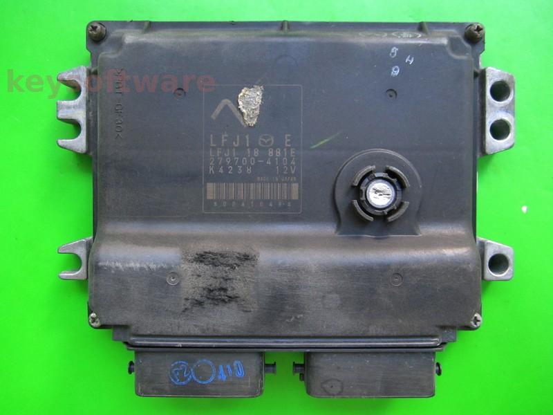 ECU Mazda MX5 LFJ118881E 2797004104 LFJ1