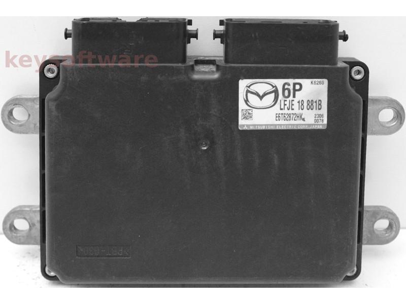 ECU Mazda 3 2.0 LFJE18881B E6T62872HK {