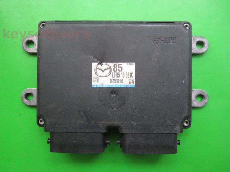 ECU Mazda 3 2.0 LFR518881C E6T56571HS