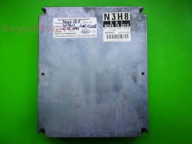 ECU Mazda RX8 1.3 N3H818881G 279700-943