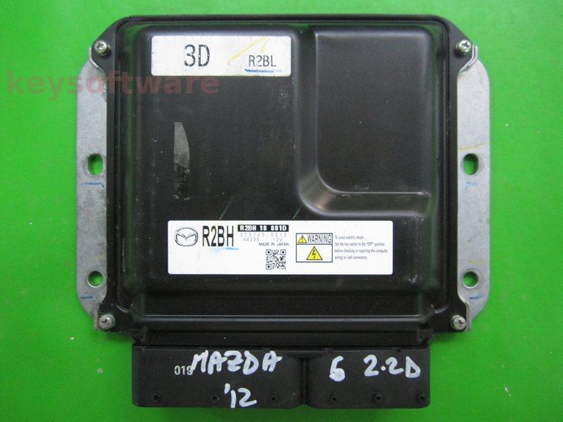 ECU Mazda 6 2.2D R2BH18881D 275700-0213 D40