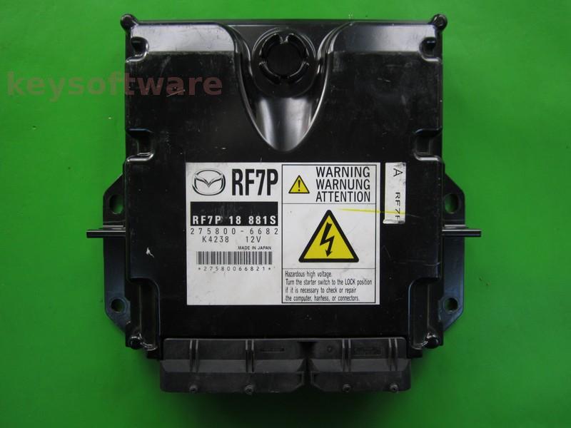 ECU Mazda 5 2.0 RF7P18881S 275800-6682 RF7P