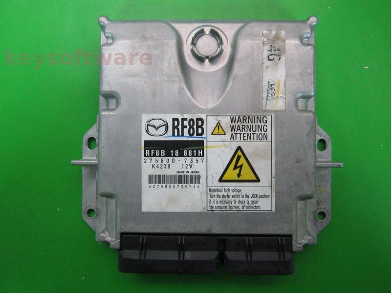 ECU Mazda 3 2.0D RF8B18881H 275800-7357 RF8B