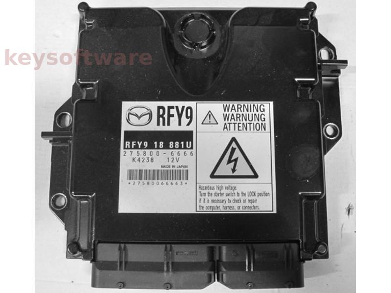 ECU Mazda 6 2.0D RFY918881U 275800-6666 RFY9 {