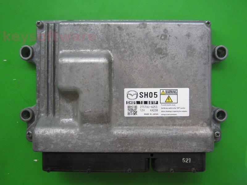ECU Mazda 6 2.2D SH0518881P 275700-6253